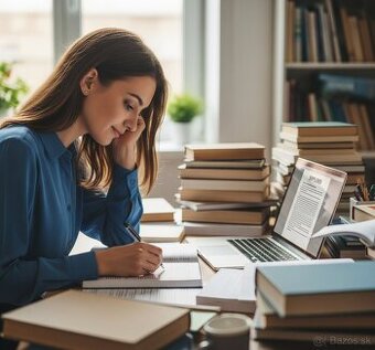 Záverečná práca na etapy alebo expresne - anonymne a výhodne