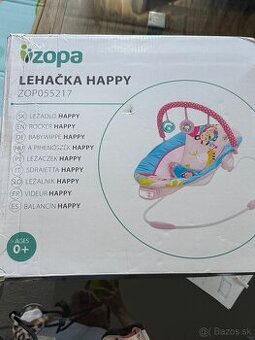 Hojdacie kresielko Zopa Happy Tropical Grey