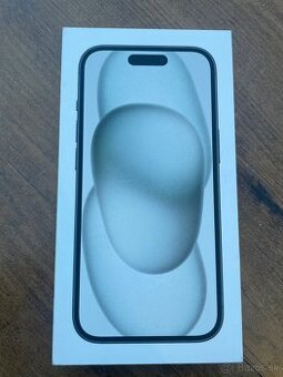 Predam iphone 15 128gb novy neotvoreny