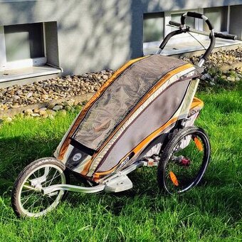Chariot CX1 - cyklovozík / kočík na beh a korčule