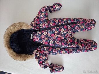 2x zimný overal veľkosť 56