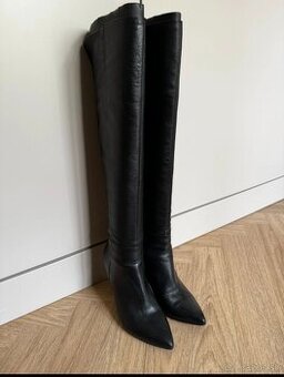 Kožené čižmy GUESS