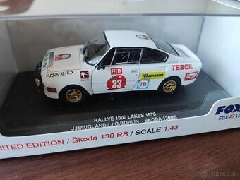 Skoda 130RS Rallye 1000 Lakes 1978 1:43