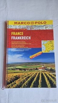 Knižná mapa Francúzska