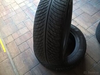 2 ks ZIMNÉ PNEU 225/60 R17 103H XL MICHELIN cca 7 mm DOT2820