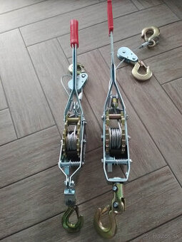 Ručný pákový lanový navijak , hupcuk do 2000 kg aj 4000 kg n