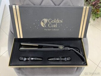 GOLDEN CURL Žehlička na vyrovnávanie a kulmovanie vlasov