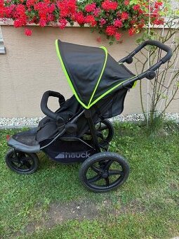 Športový kočík Hauck Runner black/neon 2022 yellow