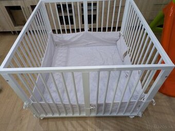 Predam detsku drevenu ohradku 100x96cm - 1