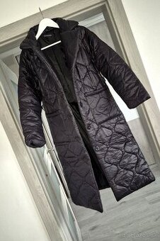 Dlhý prešívaný kabát / bunda UNI