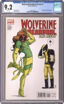 Komiks Wolverine Deadpool The Decoy (2011) 1 CGC 9.2