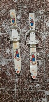 Detské remienkové lyže