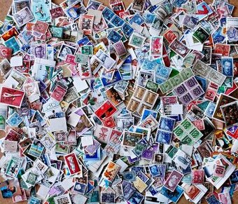 Mix známok 1500 ks Svet