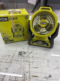 Ryobi aku ventilátor a aku teleskopické nožnice