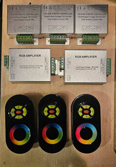 ovladace LED pasom s dialkovym ovladanim