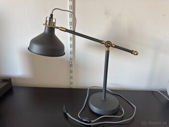 Štýlová industriálna lampa EMOS Harry (Tmavosivá/Mosadz)