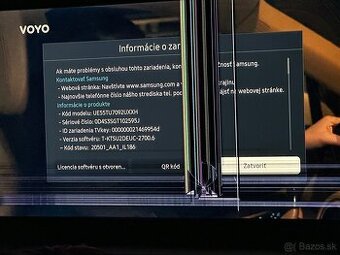 TV samsung 4K 55 palcov 139cm