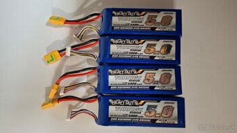 6S Turnigy HeavyDuty 5000mAh, 60C/120C, XT90 antispark