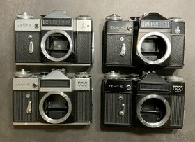 Zenit E Olympic - 4x Fotoaparaty spolu 50EUR