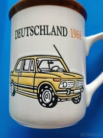 porcelánový hrnček Oldtimer - Deutschland 1968 BMW - 1