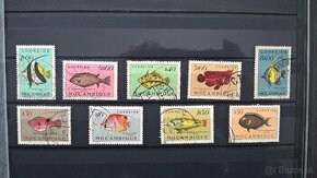 Poštové známky č.152 - Mozambik - ryby