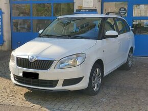 Rozpredam Skoda Fabia 2 Facelift 1,2htp farba biela.