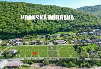 Na predaj pekný slnečný pozemok / 835 m2/ Hronská Dúbrava, l