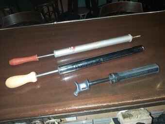 Starožitné hustylky, pumpa na loptu