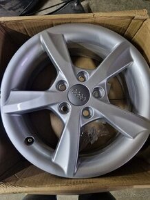 Elektrony 5x112 R16 OE Audi sada + Goodyea 205/55 R16r - 1