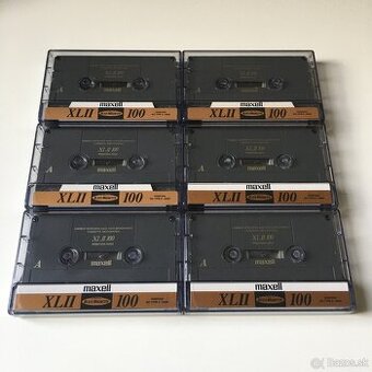 AUDIOKAZETY - MC KAZETY - MAXELL XL II 100 CHROME