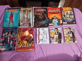 Predám rôzne komiksy v top stave