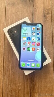 Iphone 11, 128 GB, čierna farba