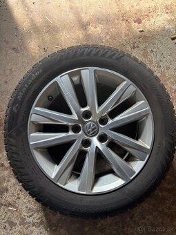 Alu disky wv 5x100 zimna sada