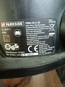 Parkside vysavac