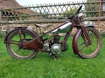 Jawa Villiers predvojnova 1934 chobot.