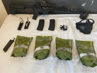 Airsoftová zbran da ar 15 alpha