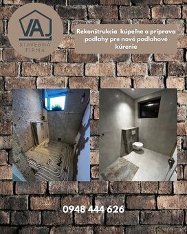 Stavebné a rekonštrukčné práce