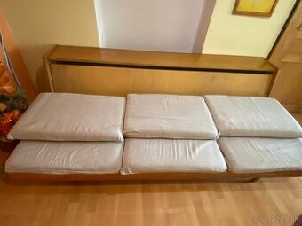 Retro gauč a 2 kreslá