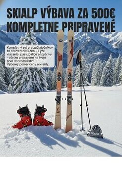 🎿 Raritný Skialp Set: Mountain Wave Set Up + La Sportiva +