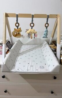 detska hrazdicka s prebalovacou podlozkou