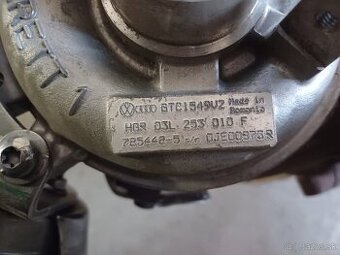 Turbodúchadlo kompletné 2.0 tdi 125kw