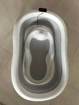 Detská skladacia vanička s teplomerom