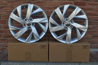 5x112 R18 Hlinikove disky Original Vw Tiguan Model Frankfurt