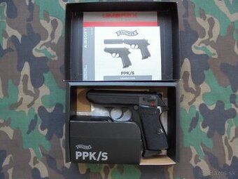 Umarex Walther PPK/S kit gas GBB full metal.
