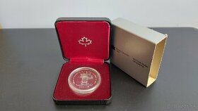 Investičná strieborná minca Kanada - Strieborné výročie - 1