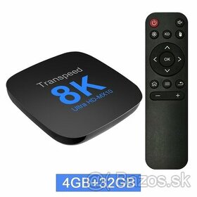 android TV BOX Transpeed MX10 4gb/32gb - nový