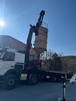 Autodoprava s hydraulickou rukou, práca s HR