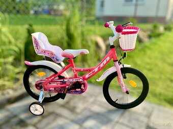 💖 Detský bicykel CTM Jenny 16” - ako NOVÝ, pre princeznú