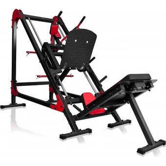 Legpress šikmý s vodiacimi kolieskami
