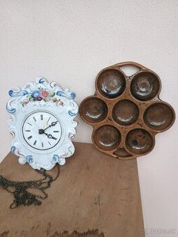 Porcelánové hodiny